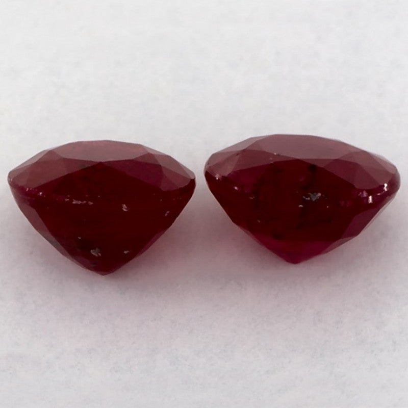 2.29 Carat Round Natural Red Ruby