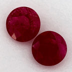 2.73 Carat Round Natural Red Ruby