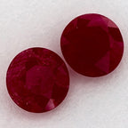 2.73 Carat Round Natural Red Ruby