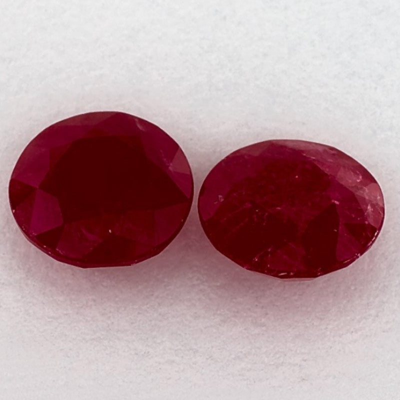 2.73 Carat Round Natural Red Ruby
