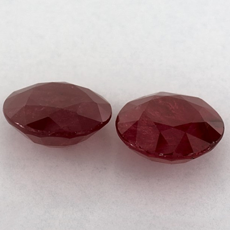 3.00 Carat Round Natural Red Ruby