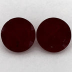 3.04 Carat Round Natural Red Ruby