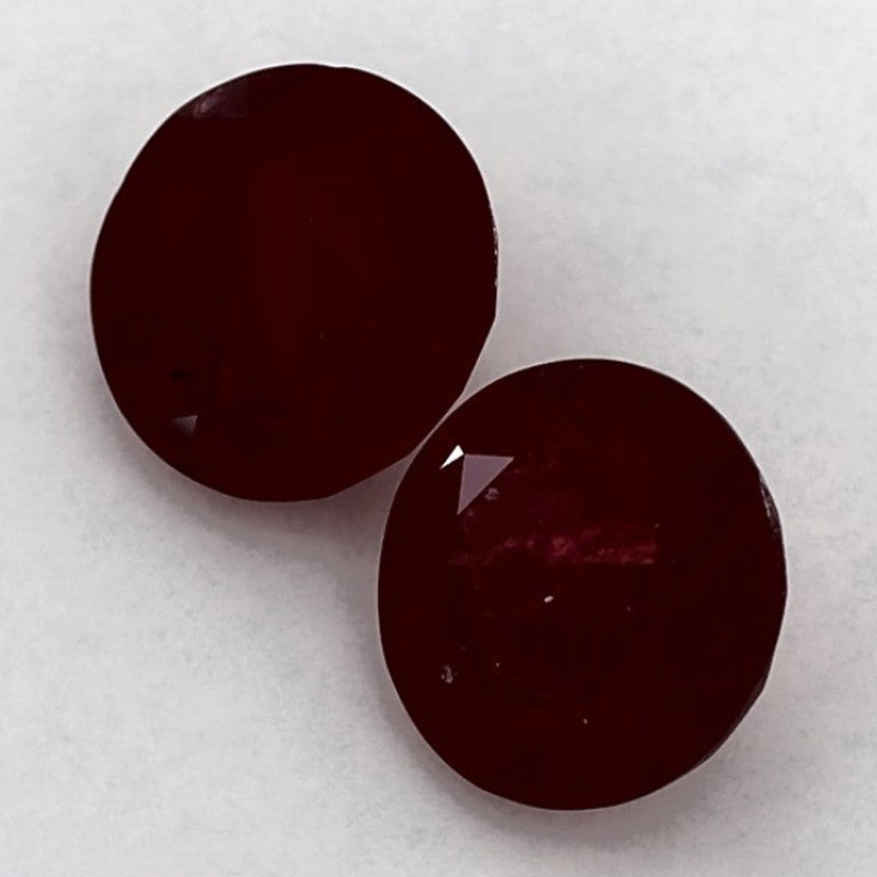 3.04 Carat Round Natural Red Ruby