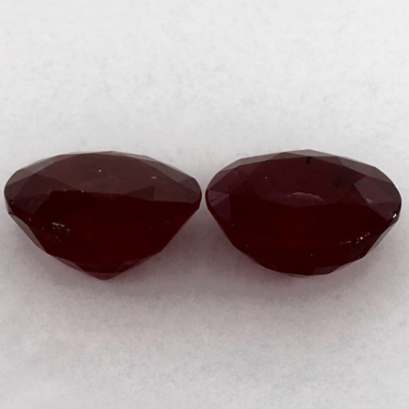 3.04 Carat Round Natural Red Ruby