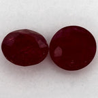 3.17 Carat Round Natural Red Ruby