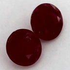 3.26 Carat Round Natural Red Ruby