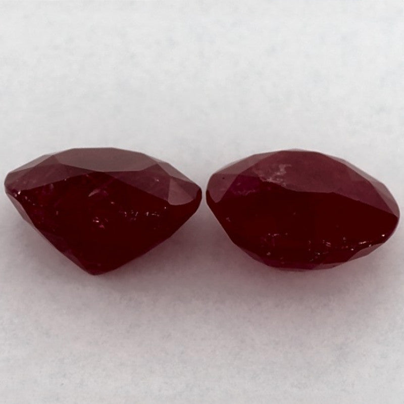 3.26 Carat Round Natural Red Ruby
