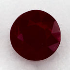 1.17 Carat Round Natural Red Ruby
