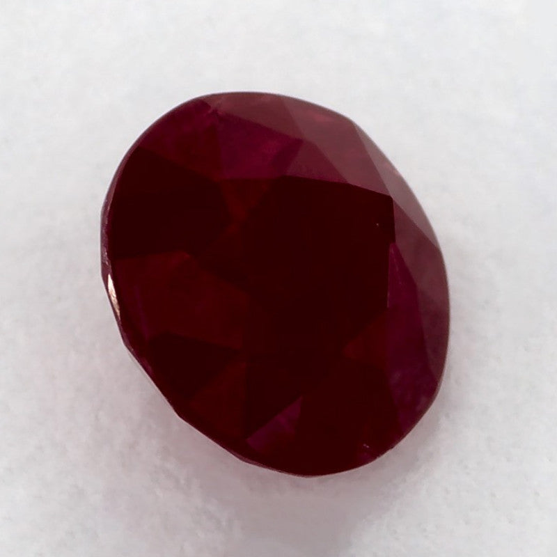 1.17 Carat Round Natural Red Ruby