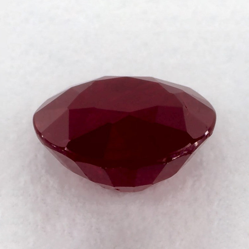 1.17 Carat Round Natural Red Ruby