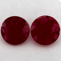 3.56 Carat Round Natural Red Ruby