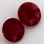 3.56 Carat Round Natural Red Ruby