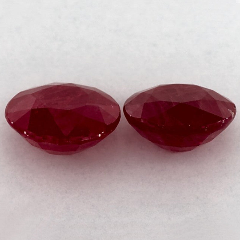 3.56 Carat Round Natural Red Ruby