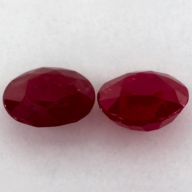 3.70 Carat Round Natural Red Ruby
