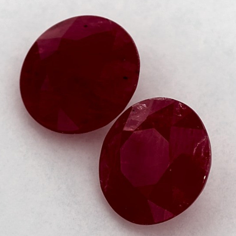 4.10 Carat Round Natural Red Ruby