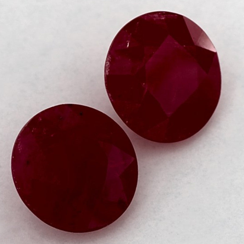 4.75 Carat Round Natural Red Ruby