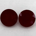 5.88 Carat Round Natural Red Ruby