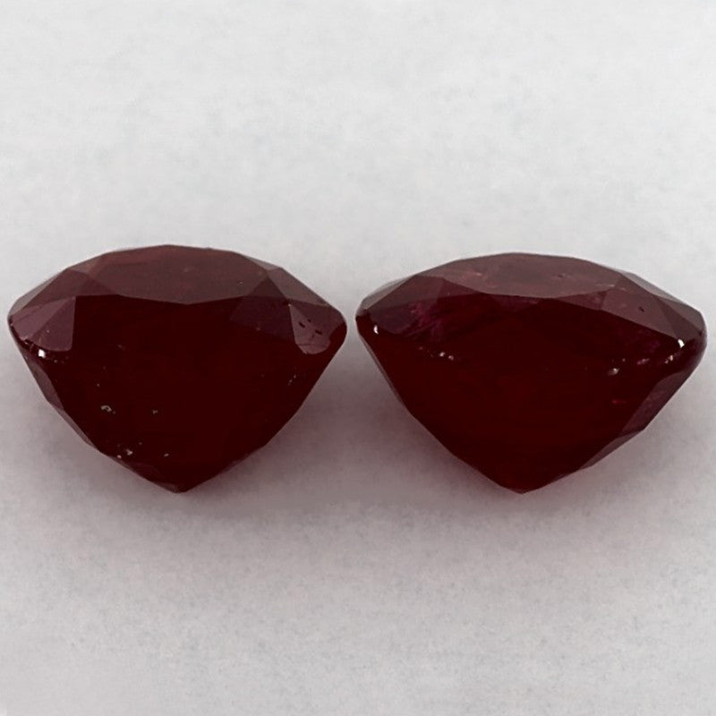 5.88 Carat Round Natural Red Ruby