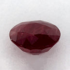 1.60 Carat Round Natural Red Ruby