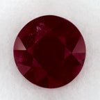 1.03 Carat Round Natural Red Ruby