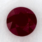 1.03 Carat Round Natural Red Ruby