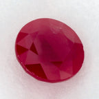 1.57 Carat Round Natural Red Ruby