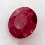 1.53 Carat Round Natural Red Ruby