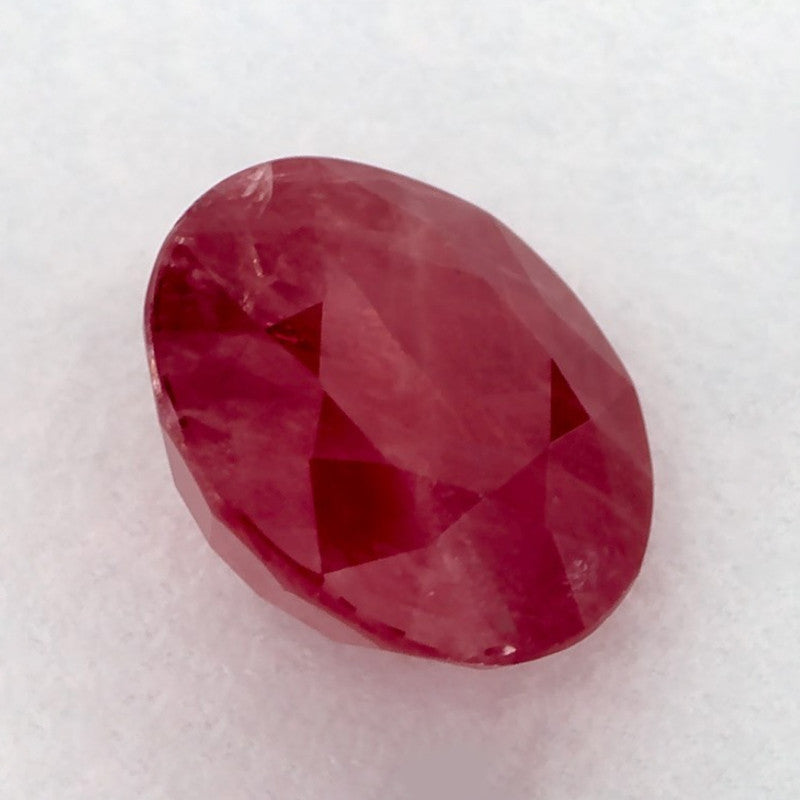 1.53 Carat Round Natural Red Ruby