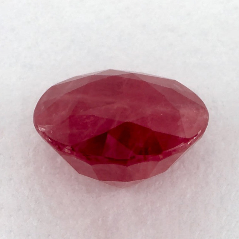 1.53 Carat Round Natural Red Ruby