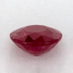 1.66 Carat Round Natural Red Ruby