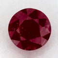1.67 Carat Round Natural Red Ruby