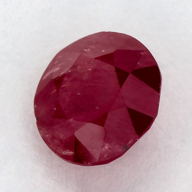 1.67 Carat Round Natural Red Ruby