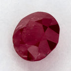 1.67 Carat Round Natural Red Ruby