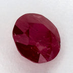 1.67 Carat Round Natural Red Ruby