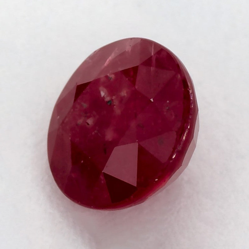 1.69 Carat Round Natural Red Ruby