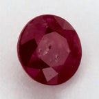 1.69 Carat Round Natural Red Ruby