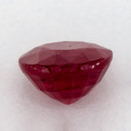 1.69 Carat Round Natural Red Ruby