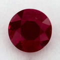 1.71 Carat Round Natural Red Ruby