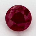 1.83 Carat Round Natural Red Ruby