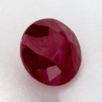 1.83 Carat Round Natural Red Ruby