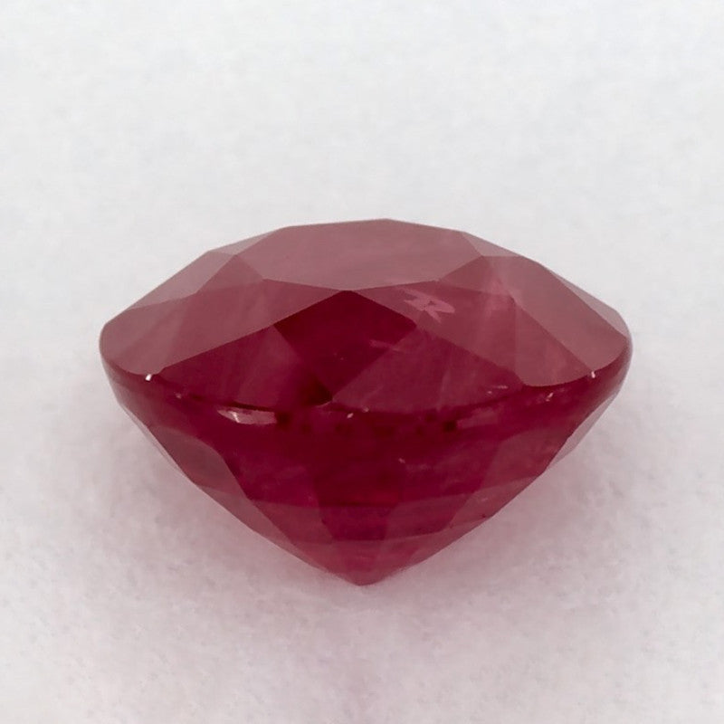 1.83 Carat Round Natural Red Ruby
