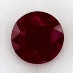 1.82 Carat Round Natural Red Ruby
