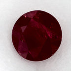 1.82 Carat Round Natural Red Ruby