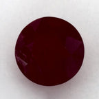 3.17 Carat Round Natural Red Ruby