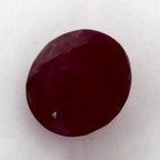 3.17 Carat Round Natural Red Ruby