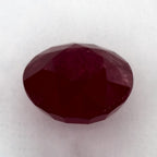 3.17 Carat Round Natural Red Ruby