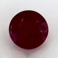 3.25 Carat Round Natural Red Ruby