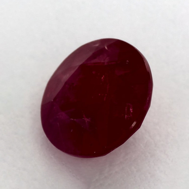 3.25 Carat Round Natural Red Ruby