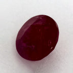 3.25 Carat Round Natural Red Ruby