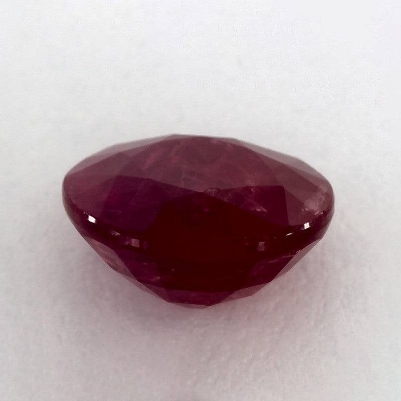 3.25 Carat Round Natural Red Ruby